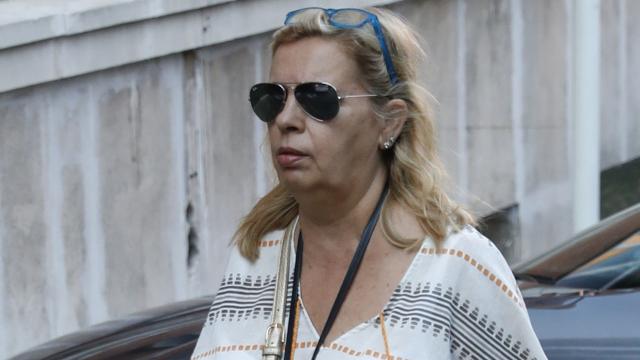 La última imagen de Carmen Borrego antes de operarse.