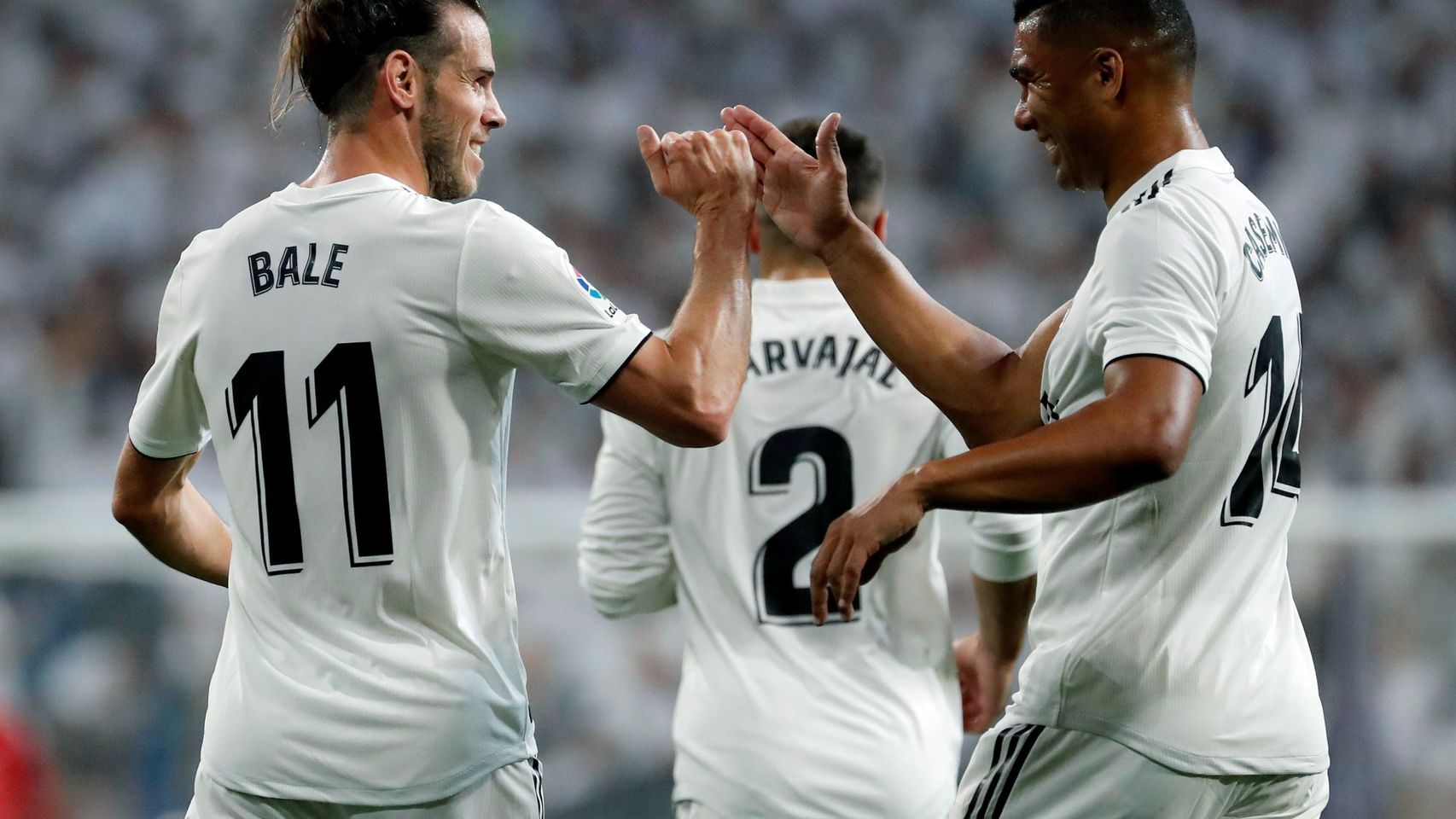 Casemiro y Bale, ante el Leganés