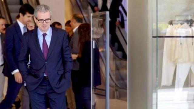 Pablo Isla, el presidente ejecutivo de Inditex en uno de los establecimientos de Zara de la compañía.