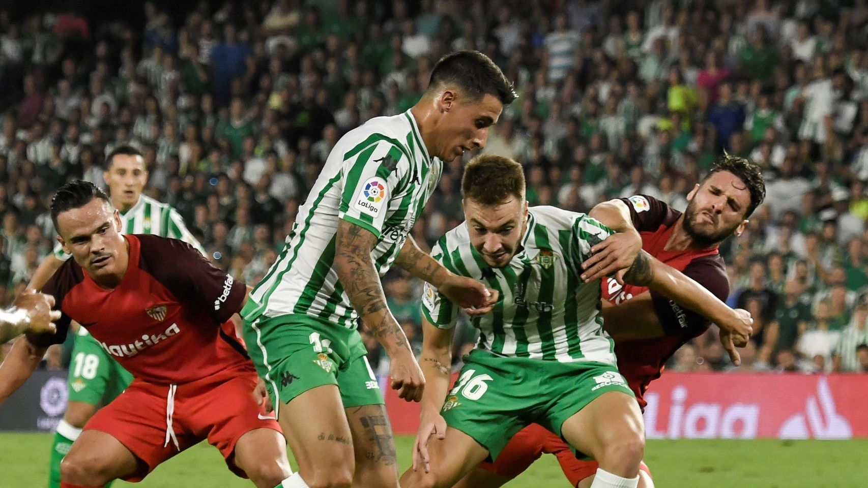 Las mejores imágenes del Real Betis - Sevilla