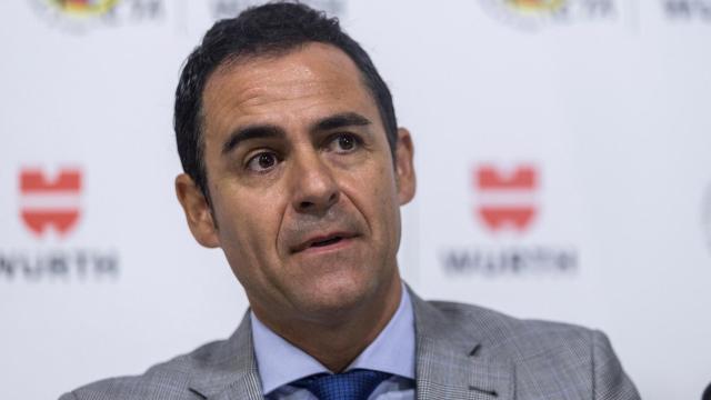 Carlos Velasco Carballo, durante una rueda de prensa