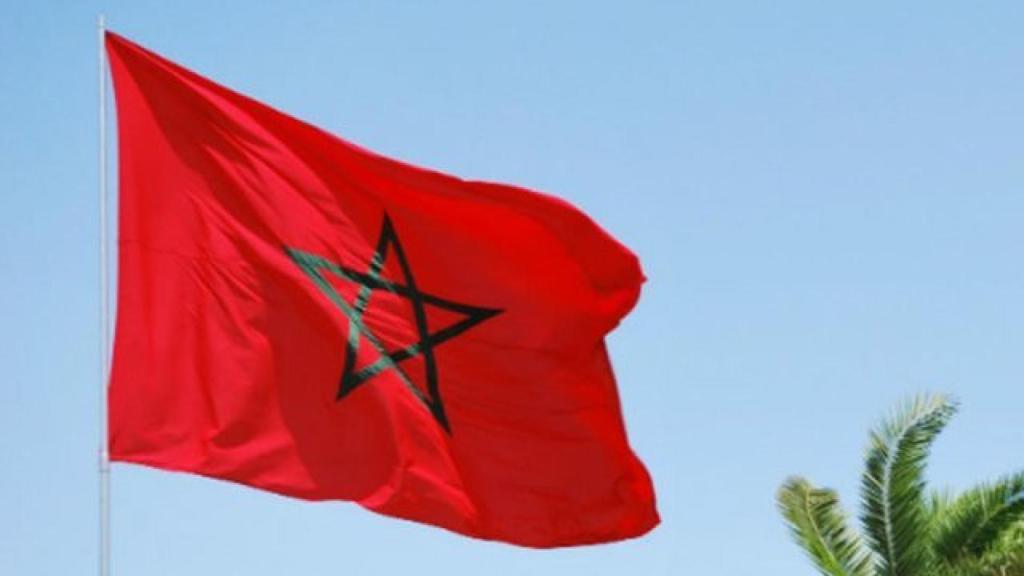 Bandera de Marruecos.