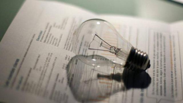 Una factura de la luz.