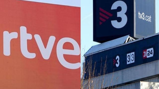 Paralelismos y diferencias entre RTVE y TV3.