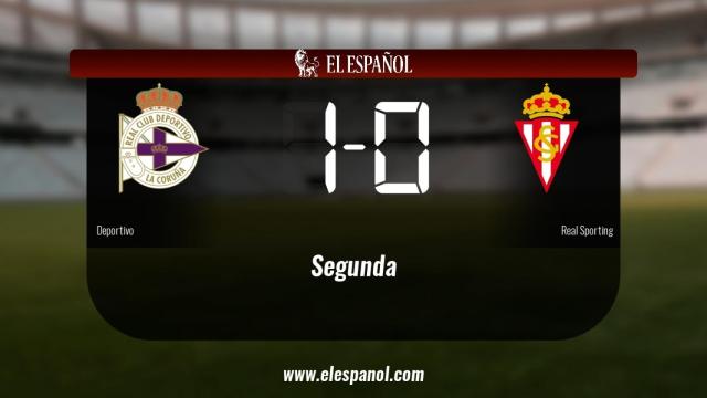 El Deportivo se queda los tres puntos