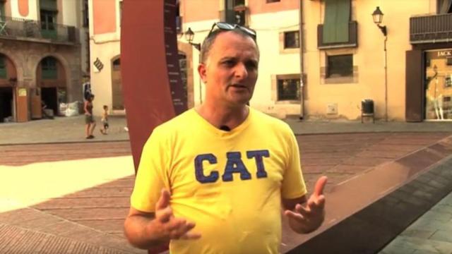 El cómico Toni Albà, famoso por sus apariciones en TV3.