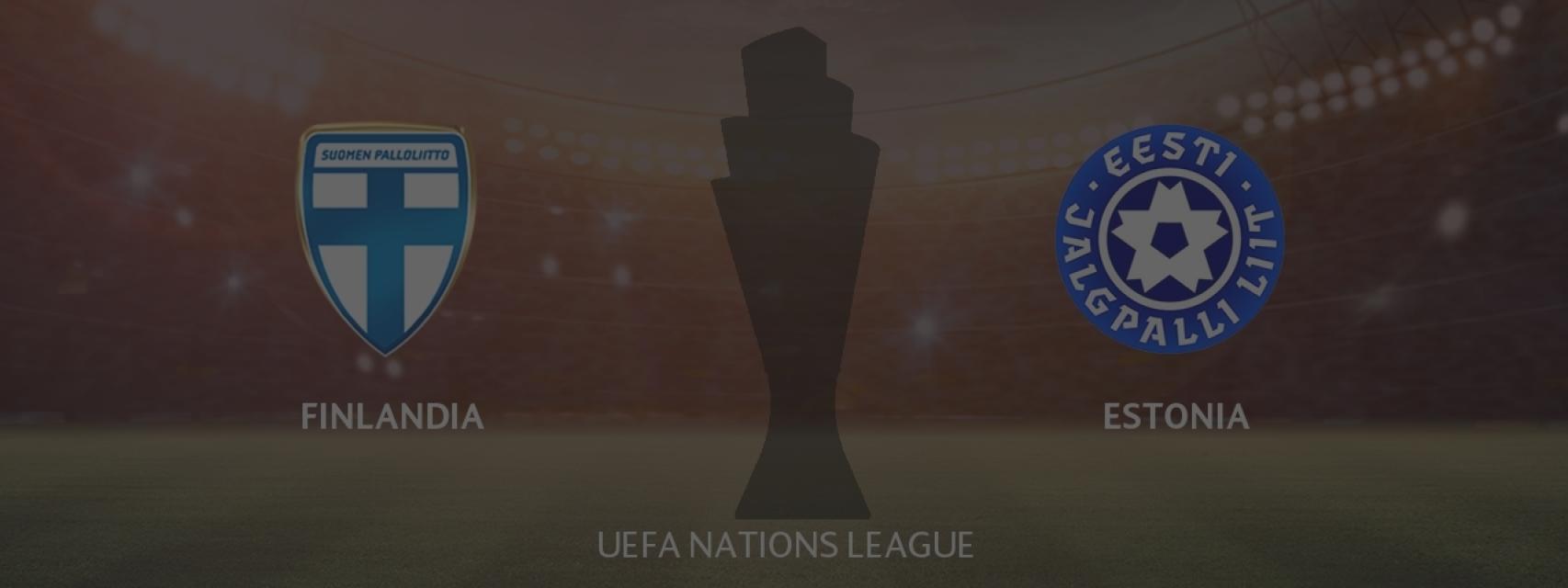 Finlandia - Estonia, UEFA Nations League