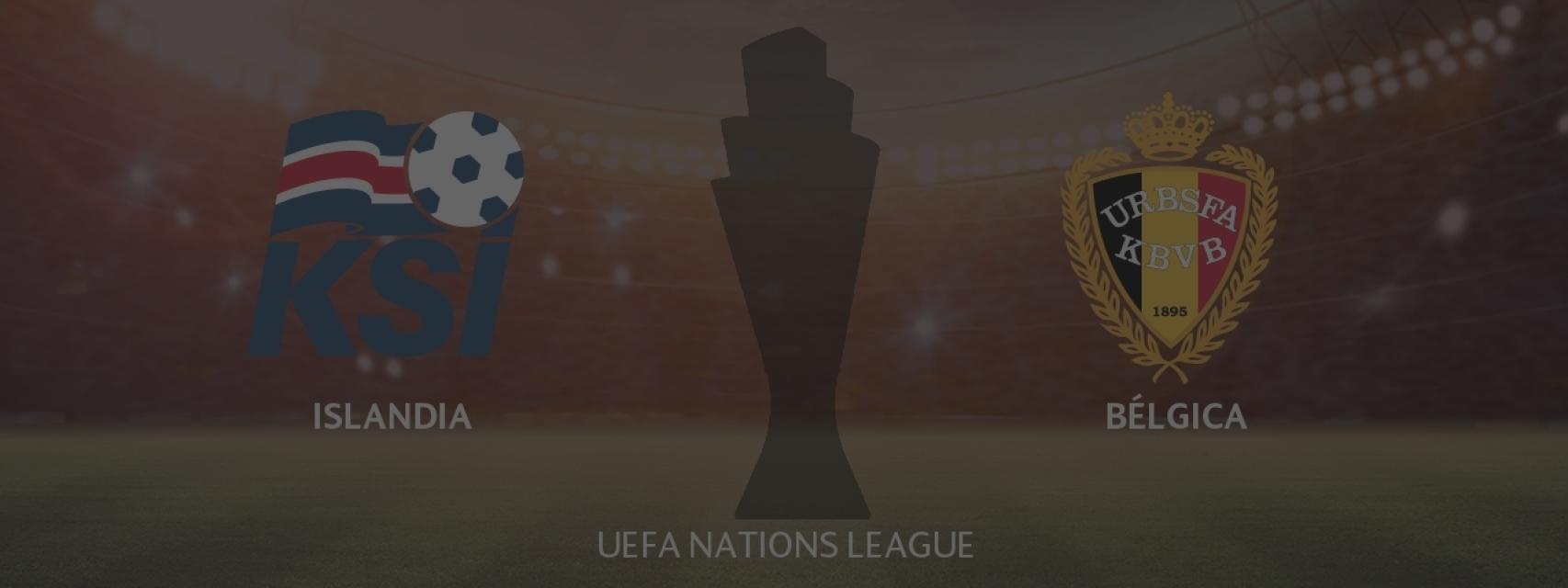 Islandia - Bélgica, UEFA Nations League