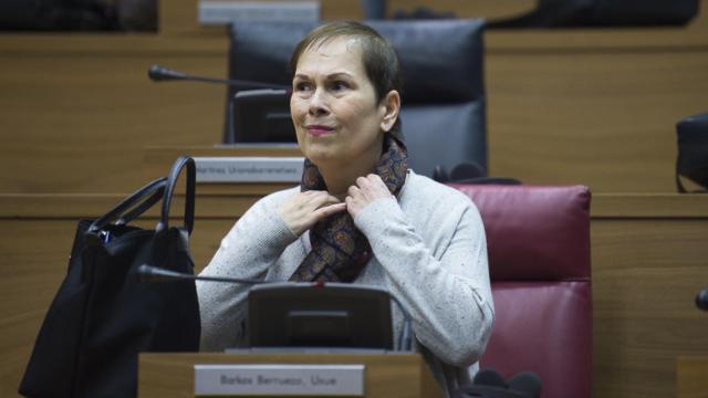 Uxue Barkos, presidenta del Gobierno de Navarra.