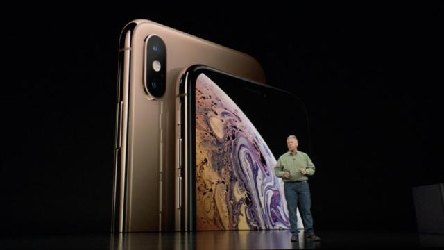 iPhone XS.