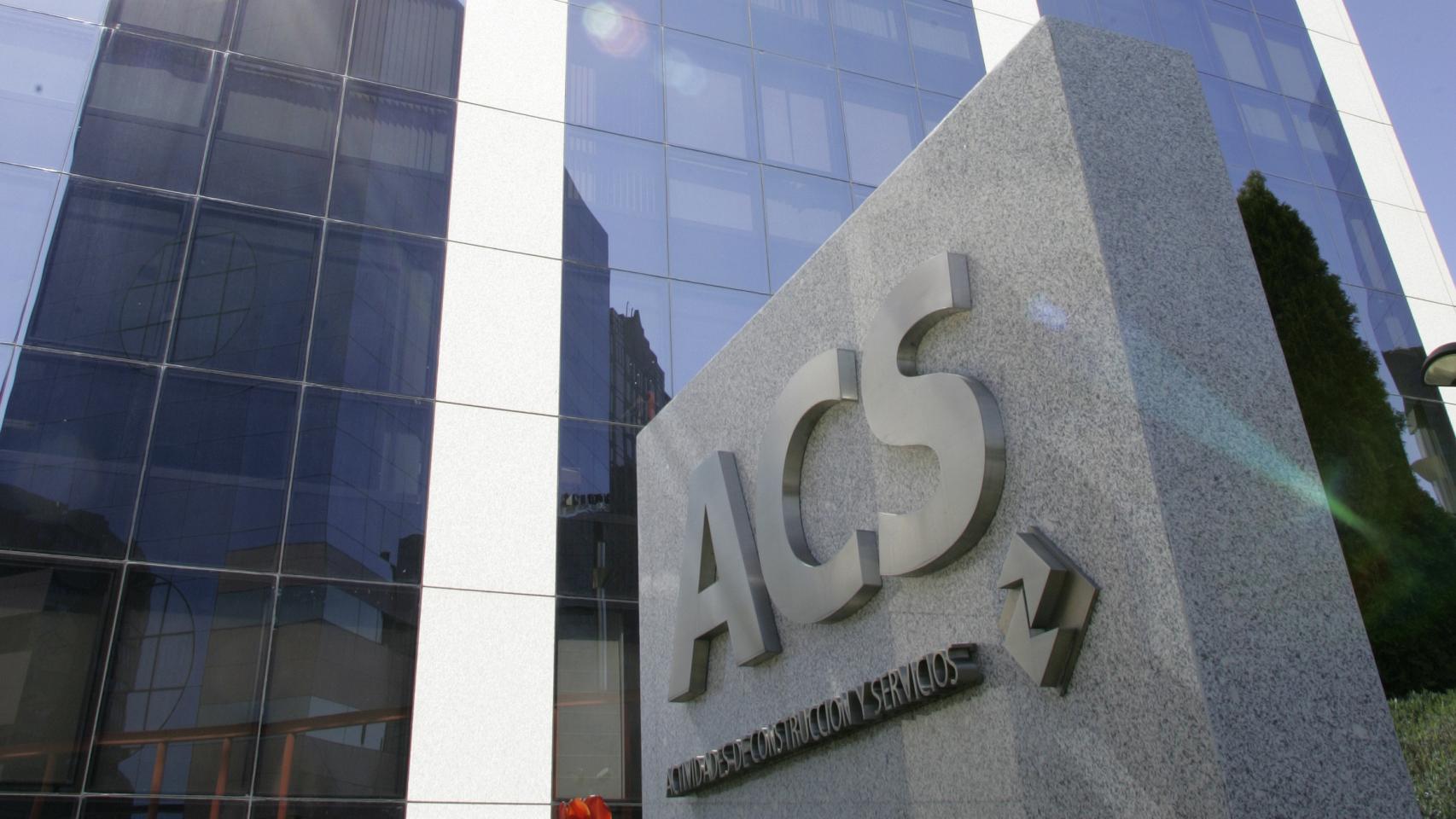 Sede de ACS, en una imagen de archivo.