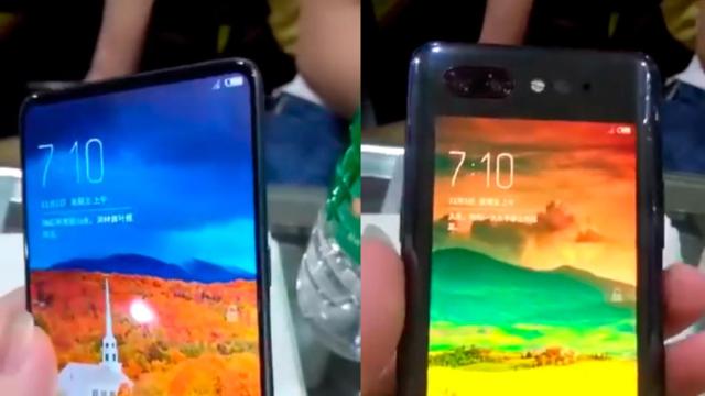 El ZTE Nubia Z18S muestra sus dos enormes pantallas en un vídeo