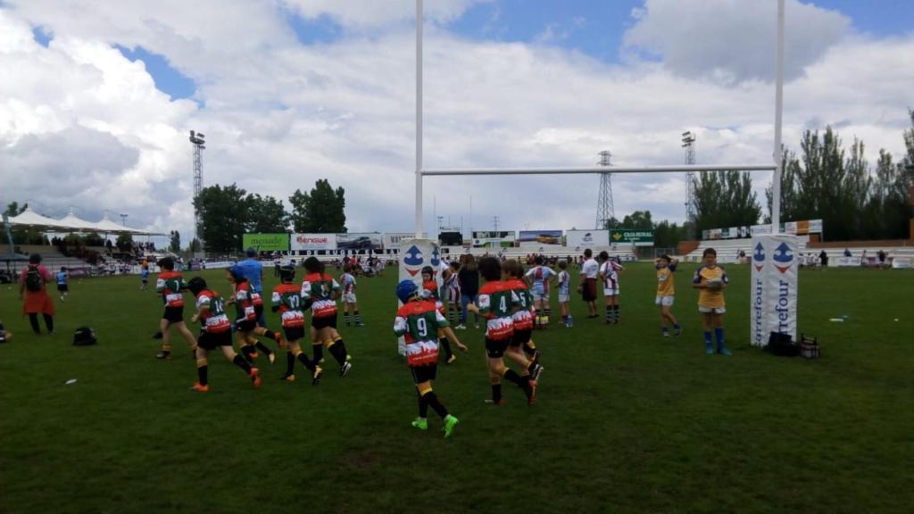 Imagen de archivo de un campo de rugby de Valladolid