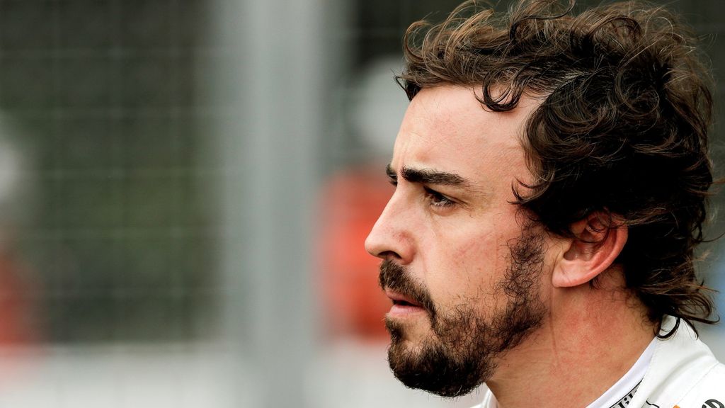 Fernando Alonso, con el mono de McLaren