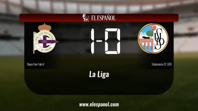 Victoria 1-0 del Deportivo Fabril frente al Salamanca UDS