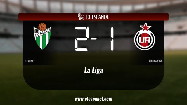 El Guijuelo venció en su estadio al Unión Adarve
