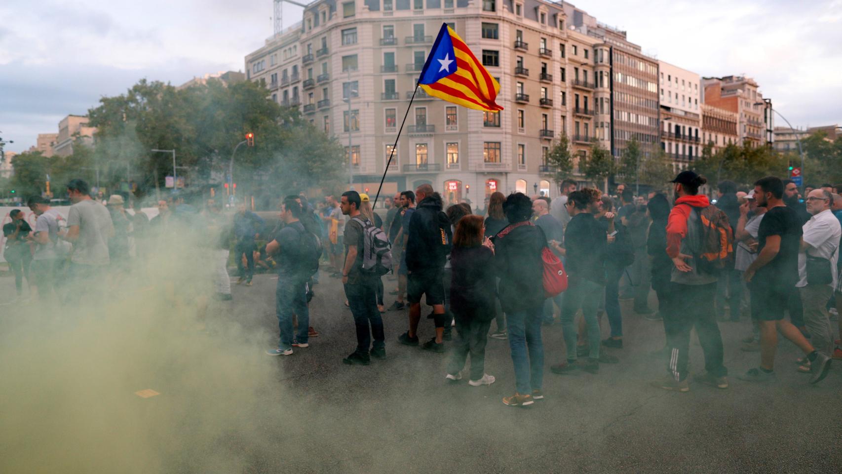 El soberanismo convoca diversas movilizaciones para conmemorar el 1-O