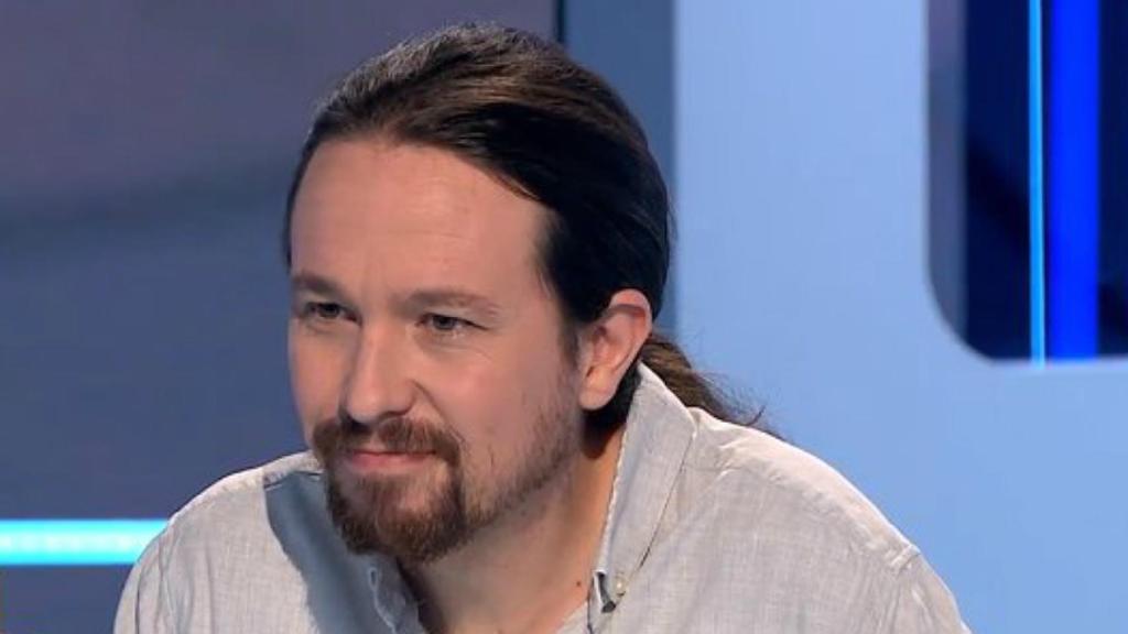 Pablo Iglesias, durante la entrevista en La Sexta.