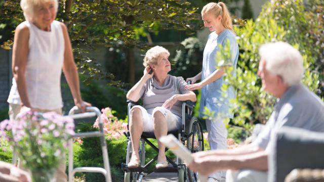 En la residencia como en casa