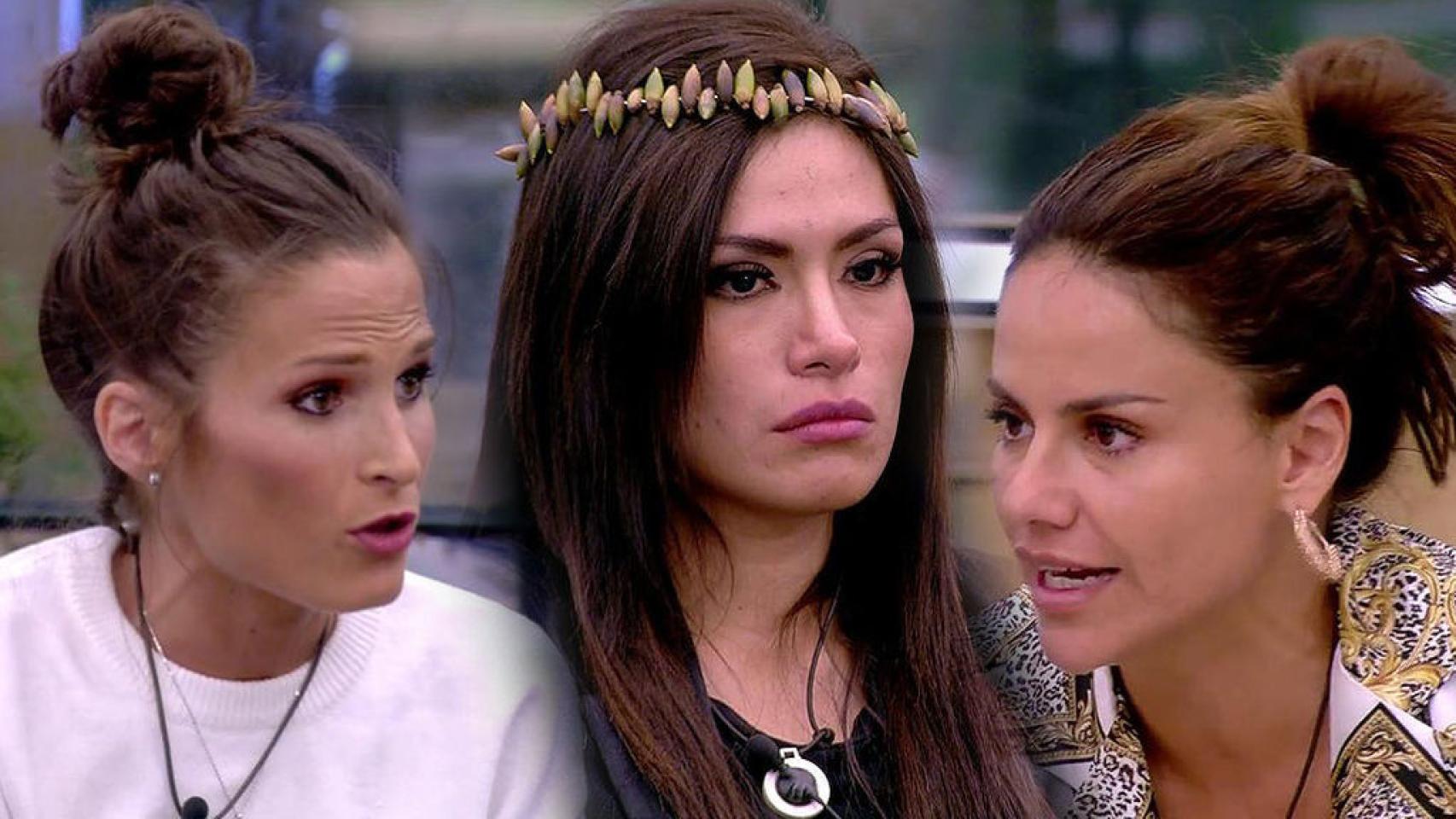 Verdeliss, Miriam y Mónica.