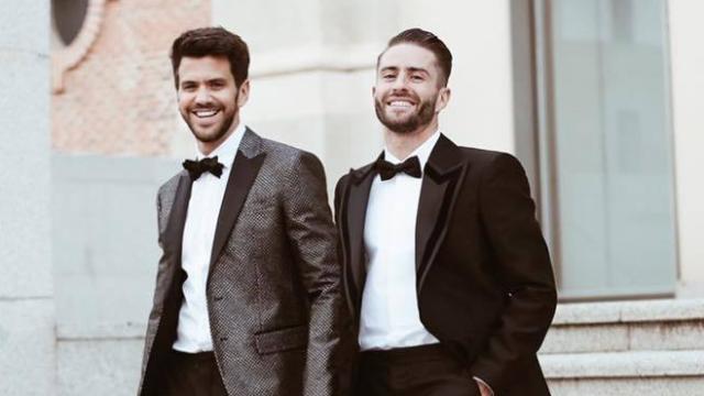 Pelayo Díaz y Andy McDougall en una imagen de sus redes sociales.