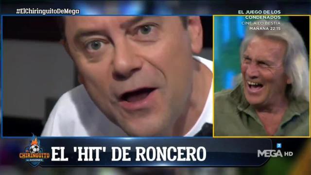 Tomás Roncero, en El Chiringuito. Foto: Twitter (@elchiringuitotv)