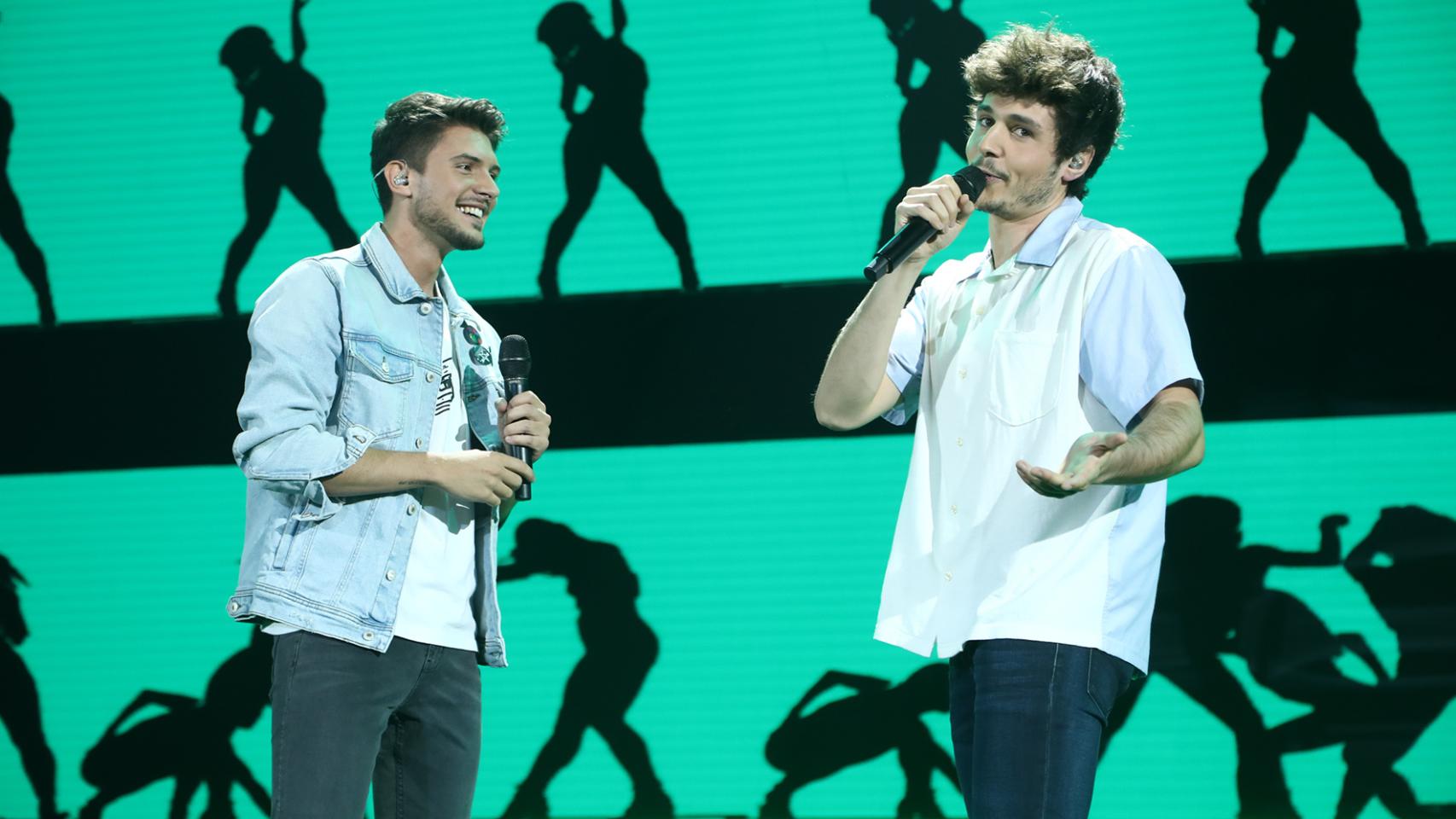 Carlos Right y Miki (José Irún).