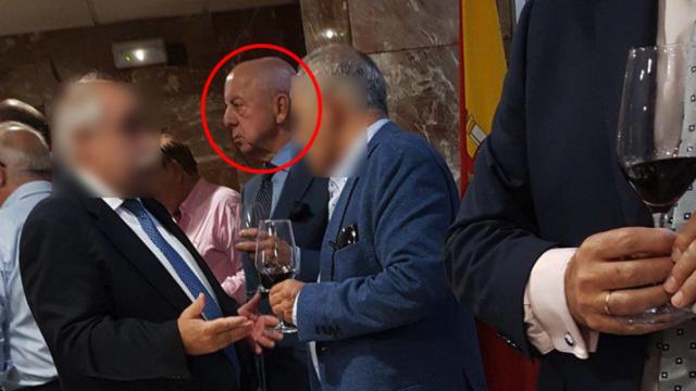 'Billy el Niño' en un acto oficial de la Policía.