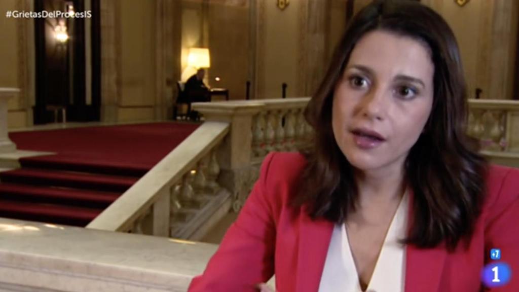 Inés Arrimadas en 'Informe Semanal'.