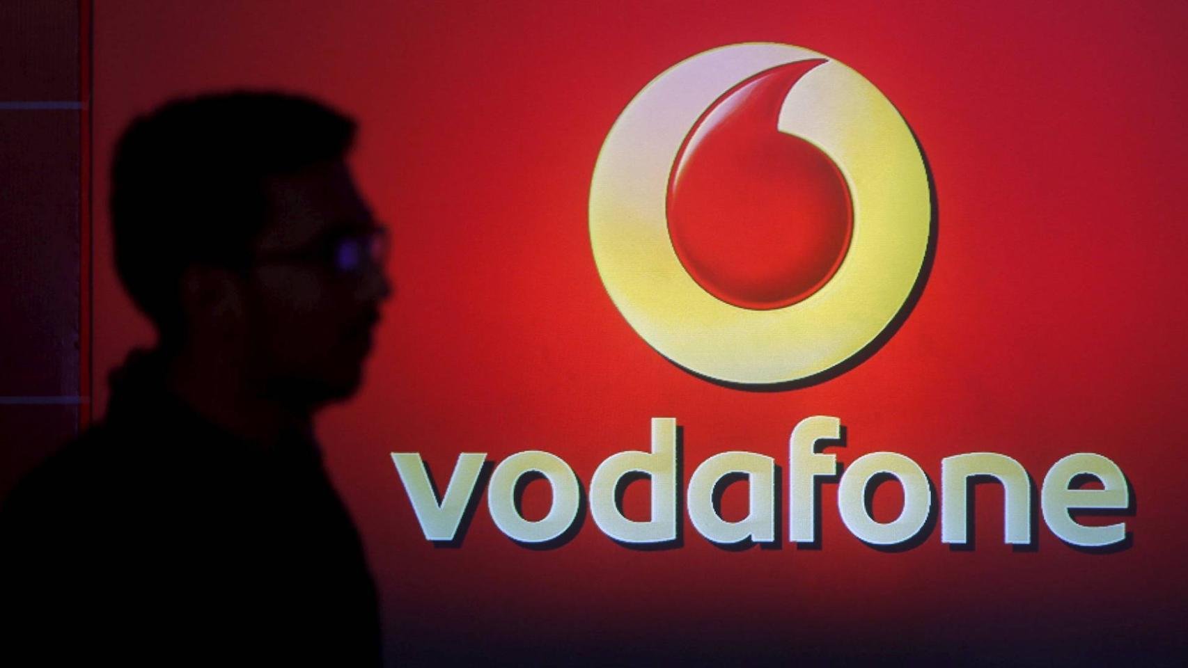 El logotipo de Vodafone, en una imagen de archivo.