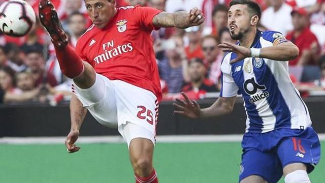 Partido entre el Benfica y el Oporto.