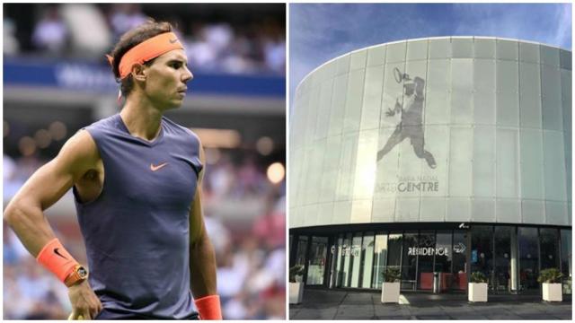 Nadal abre su academia para los afectados