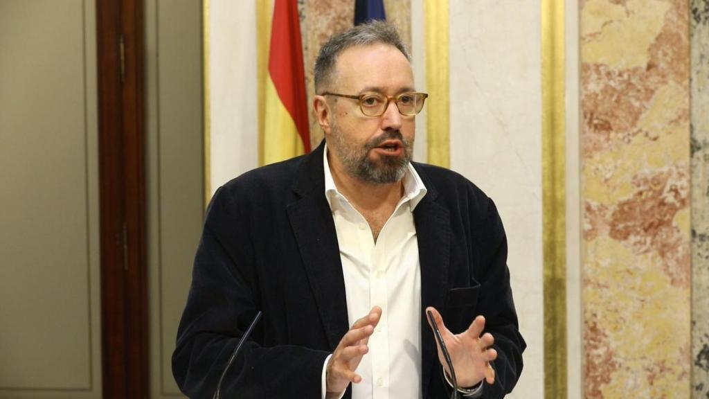 Juan Carlos Girauta, durante una comparecencia en el Congreso.