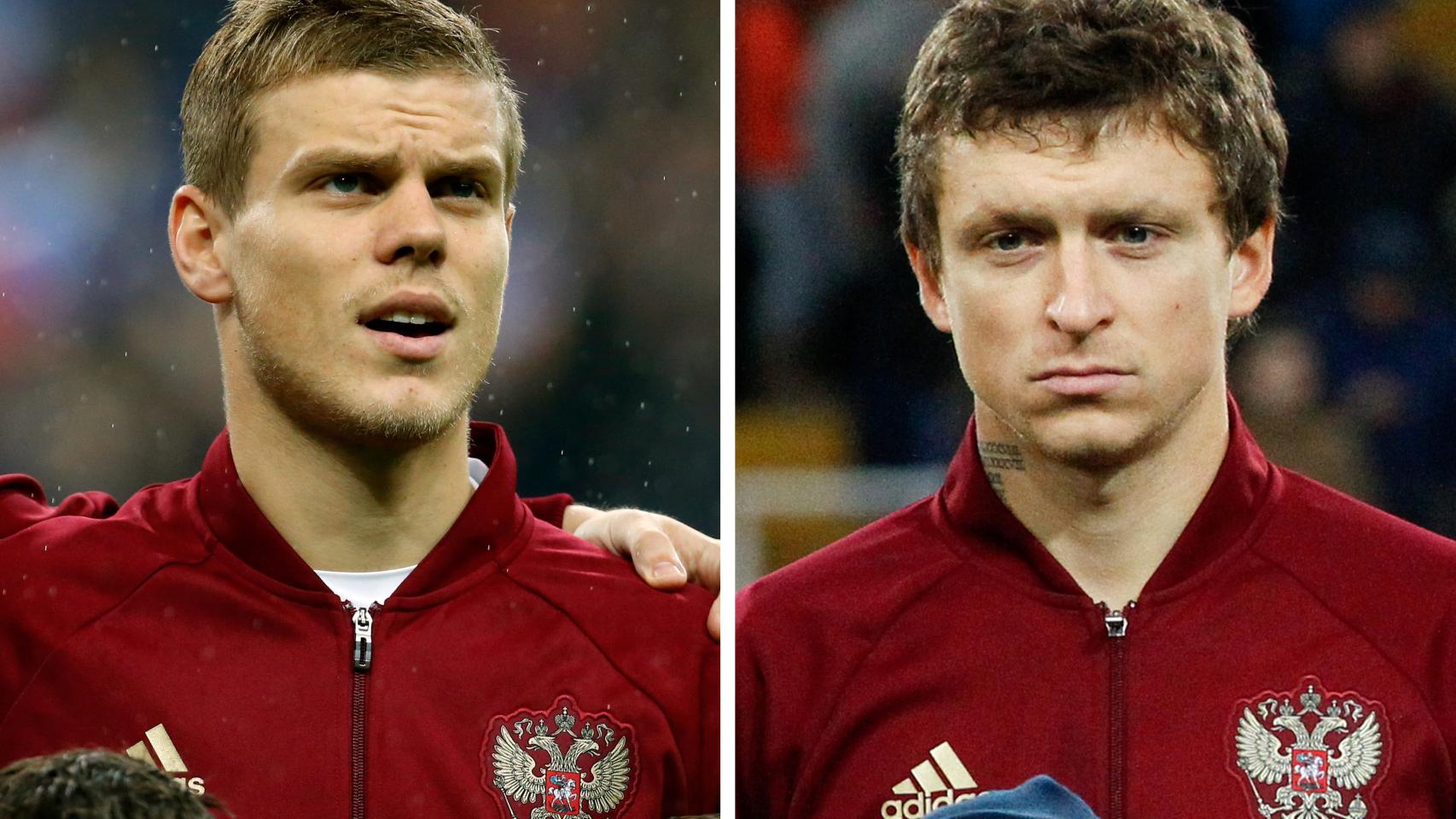 Alexander Kokorin y Pavel Mamayev