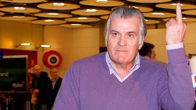 Bárcenas y su peineta