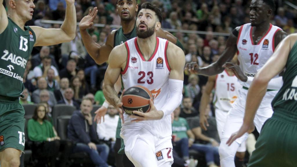 Un partido del Baskonia en Euroliga.