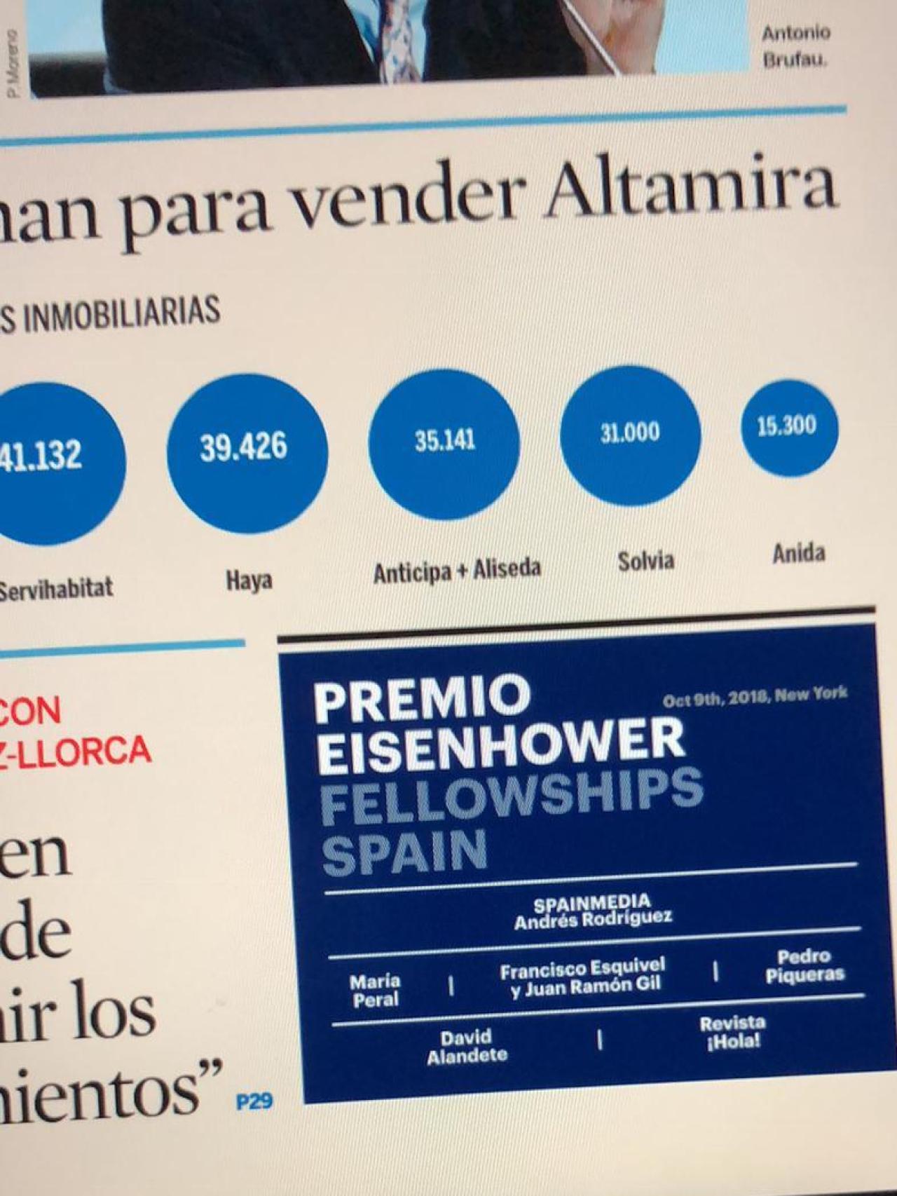 El palmarés de los Eisenhower Fellowships