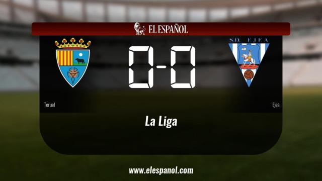 Empate a cero entre el Teruel y el Ejea