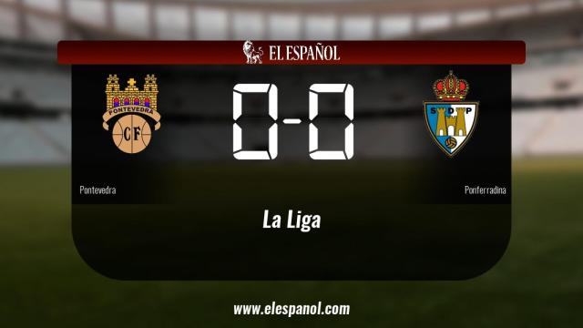 Empate (0-0) entre el Pontevedra y la Ponferradina