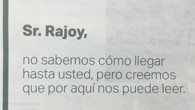 Parte del curioso anuncio que se puede leer en el Diario Marca