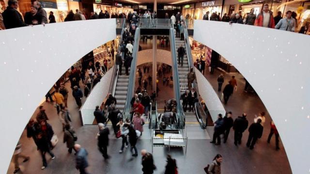 Un centro comercial, en una imagen de archivo.