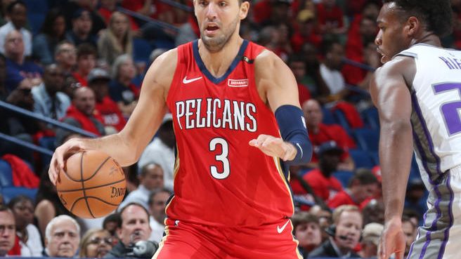 Mirotic con los Pelicans. Foto: pelicans.com
