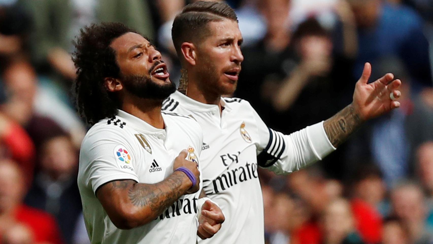 Marcelo y Sergio Ramos