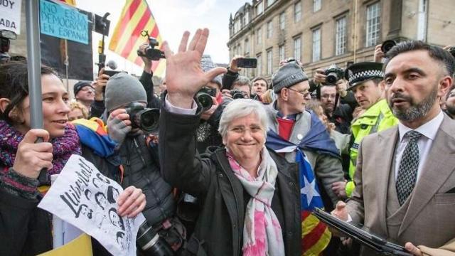 Clara Ponsatí, en Escocia