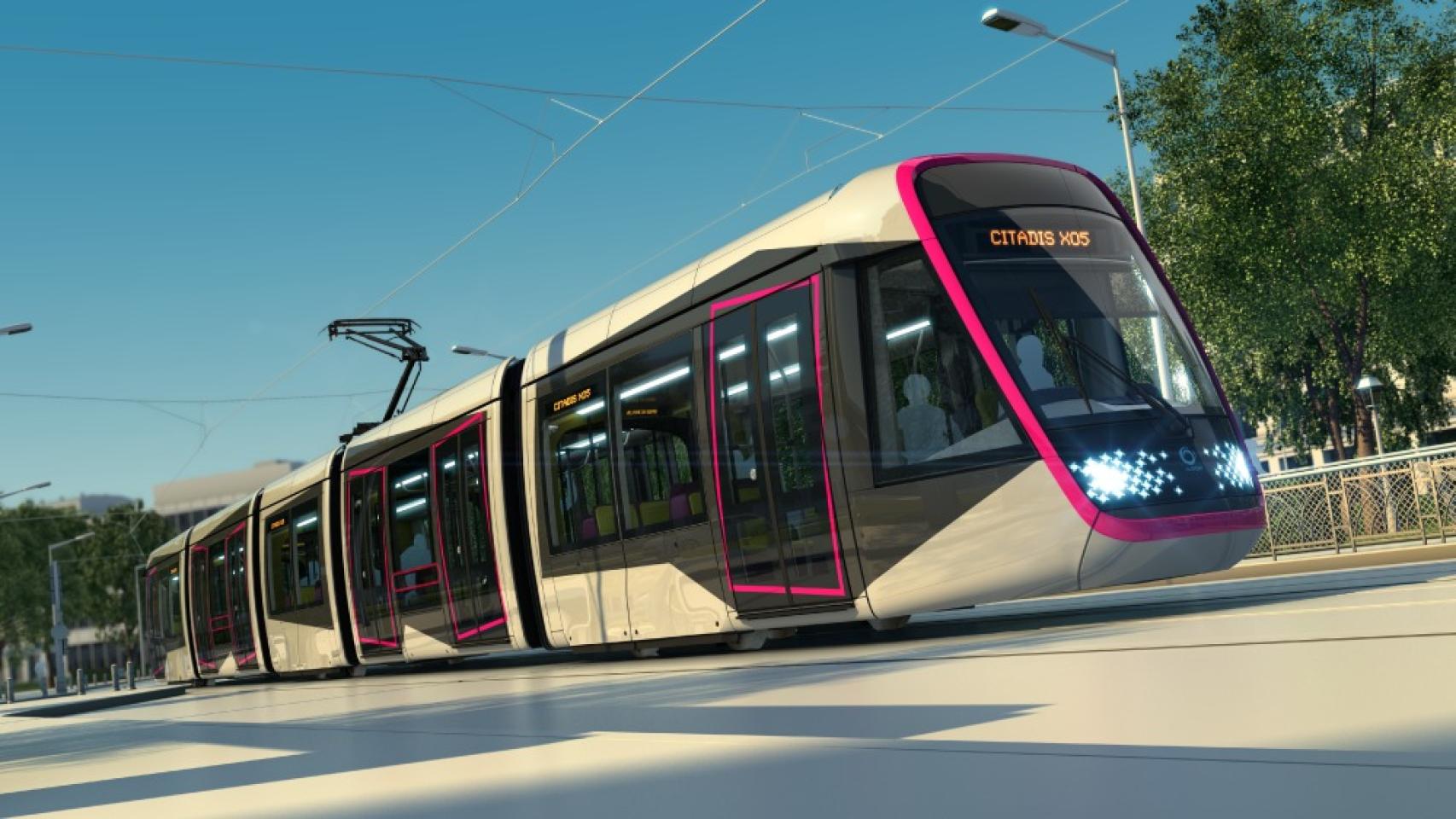 Un tranvía de Alstom en una imagen de archivo.