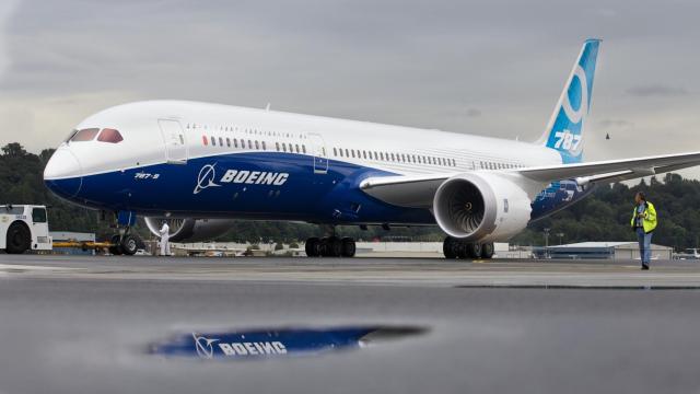 Un 787 de Boeing, uno de los modelos estrella de la compañía estadounidense.