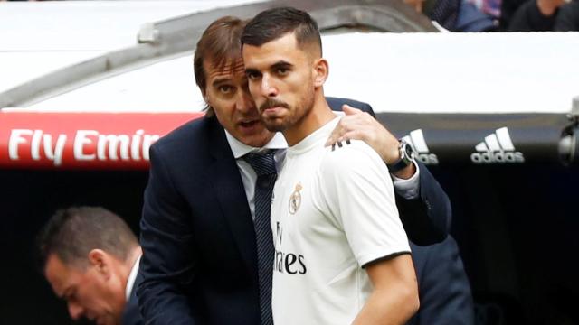 Lopetegui habla con Ceballos