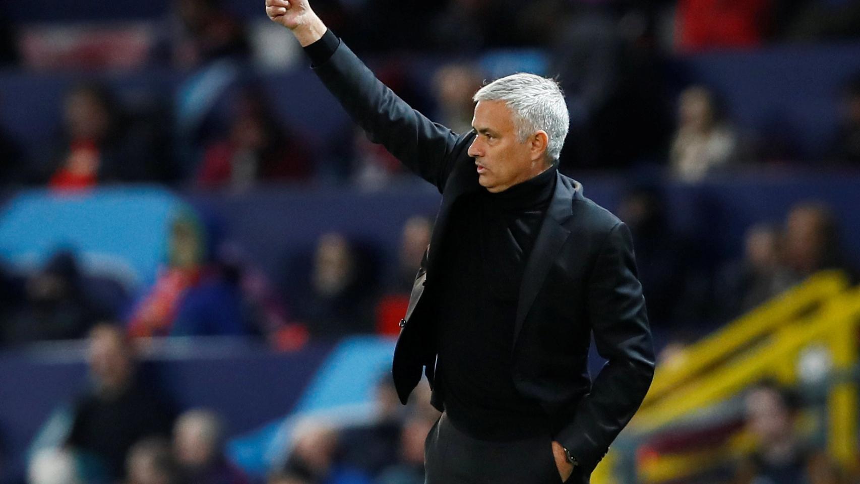 Mourinho, en el partido de Champions ante la Juventus.