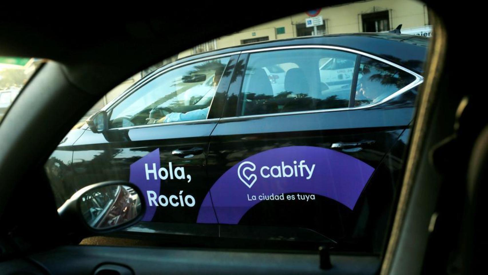 Un coche de Cabify, en una imagen de archivo.