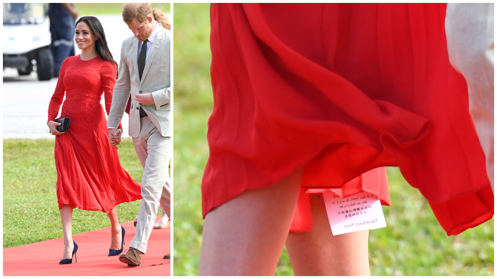 Meghan Markle en su visita a Australia.